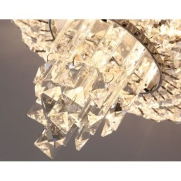 Designer Touch Decorative Contemporary Exquisite Round Flush Mount Crystal Ceiling Lights