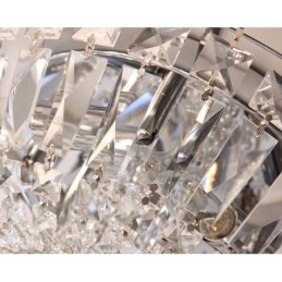 Designer Touch Decorative Contemporary Exquisite Round Flush Mount Crystal Ceiling Lights