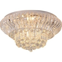 Designer Touch Decorative Contemporary Modern 38CM 57CM Round Flush Mount Crystal Ceiling Lights
