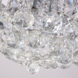 Designer Touch Decorative Contemporary Modern 38CM 57CM Round Flush Mount Crystal Ceiling Lights