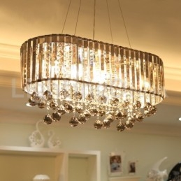 Designer Touch Decorative Affordable Luxury Rectangular Crystal Chandelier