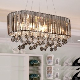 Designer Touch Decorative Affordable Luxury Rectangular Crystal Chandelier