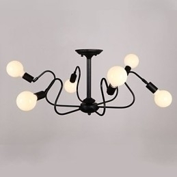Designer Touch Decorative Loft American Vintage Ceiling Light Fashion Lights Lights Iron Ceiling Lamp