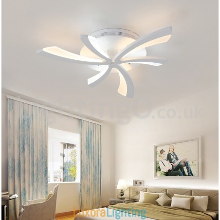 Designer Touch Decorative Hot Sale 3 Lights Fashion Modern Flush Mount Ceiling Lights