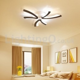 Designer Touch Decorative Hot Sale 3 Lights Fashion Modern Flush Mount Ceiling Lights