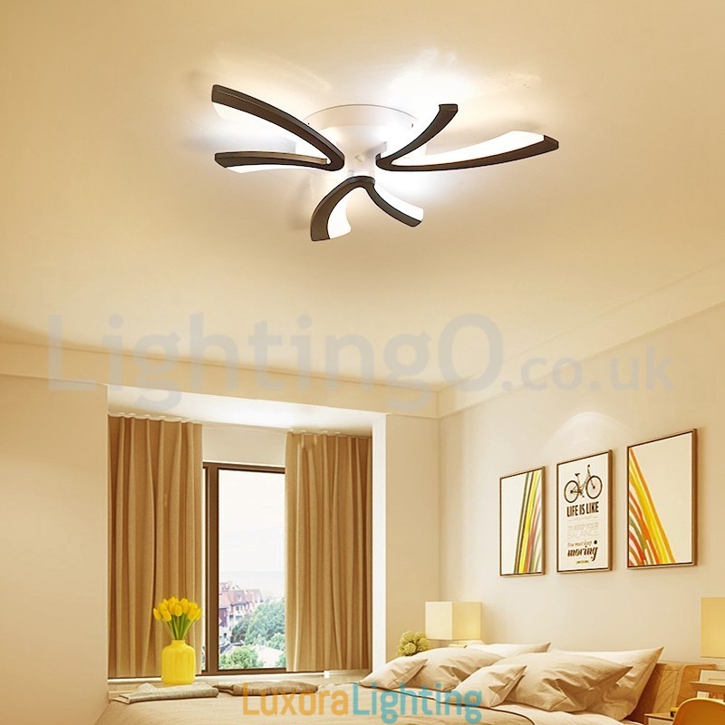 Designer Touch Decorative Hot Sale 3 Lights Fashion Modern Flush Mount Ceiling Lights