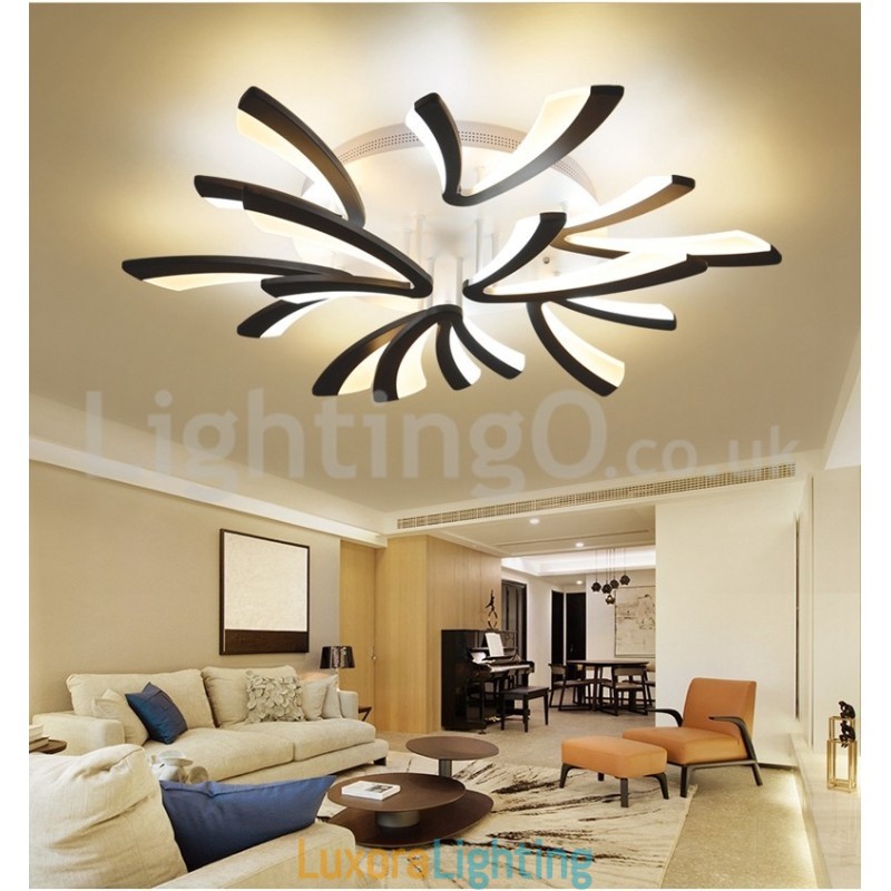Designer Touch Decorative Newest 9 Lights Affordable Modern Flush Mount Ceiling Lights
