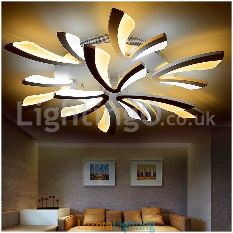 Designer Touch Decorative Newest 9 Lights Affordable Modern Flush Mount Ceiling Lights