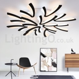 Designer Touch Decorative Newest 12 Lights Elegant Modern Flush Mount Ceiling Lights