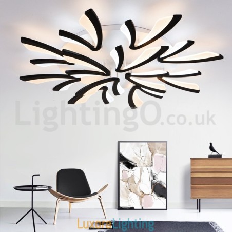 Designer Touch Decorative Newest 12 Lights Elegant Modern Flush Mount Ceiling Lights