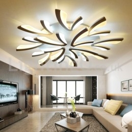 Designer Touch Decorative Newest 12 Lights Elegant Modern Flush Mount Ceiling Lights
