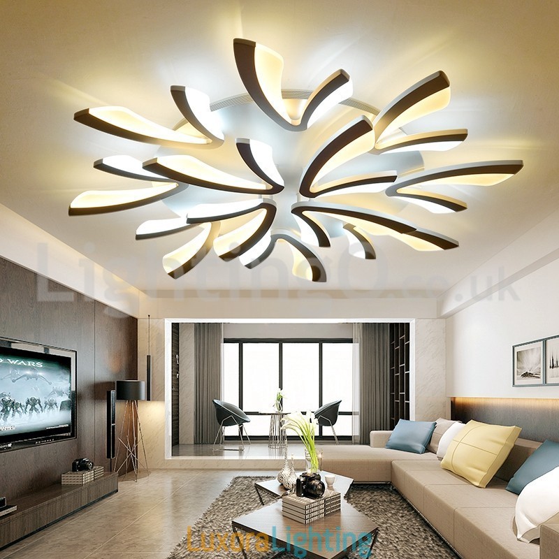 Designer Touch Decorative Newest 12 Lights Elegant Modern Flush Mount Ceiling Lights
