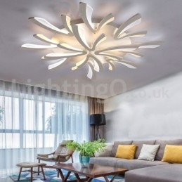 Designer Touch Decorative Newest 12 Lights Elegant Modern Flush Mount Ceiling Lights