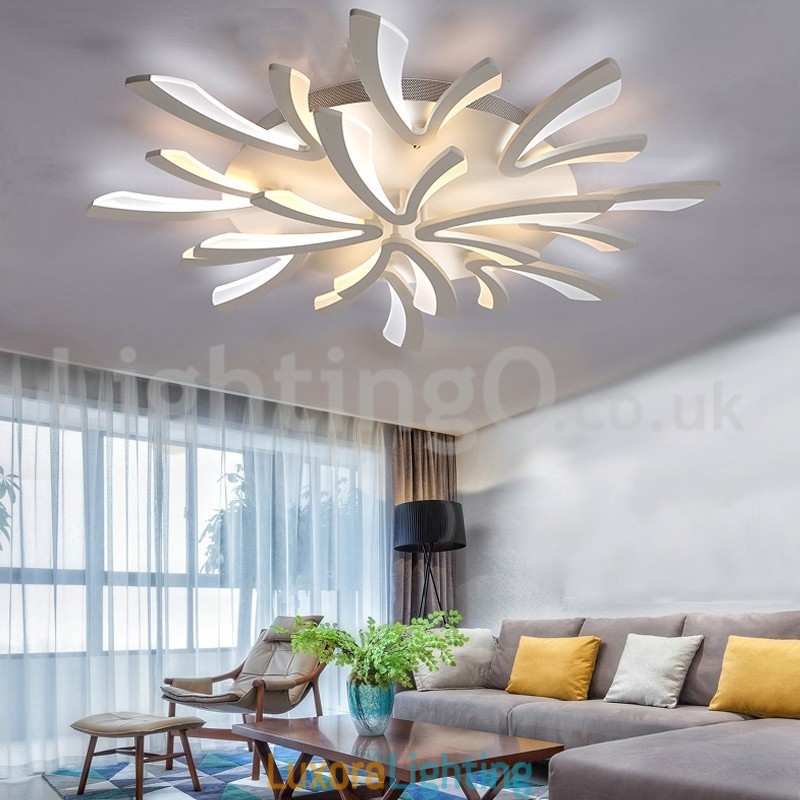 Designer Touch Decorative Newest 12 Lights Elegant Modern Flush Mount Ceiling Lights