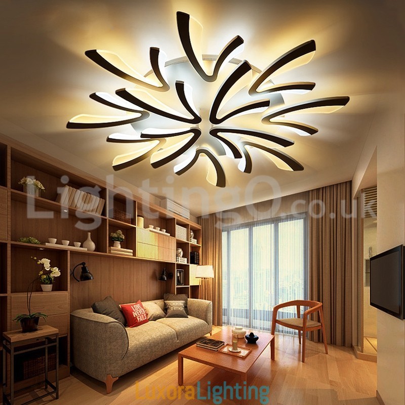 Designer Touch Decorative Newest 12 Lights Elegant Modern Flush Mount Ceiling Lights