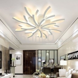 Designer Touch Decorative Newest 12 Lights Elegant Modern Flush Mount Ceiling Lights