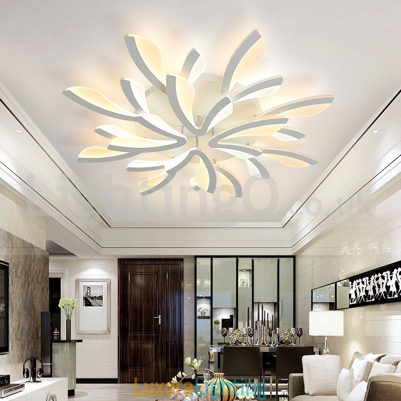 Designer Touch Decorative Newest 12 Lights Elegant Modern Flush Mount Ceiling Lights