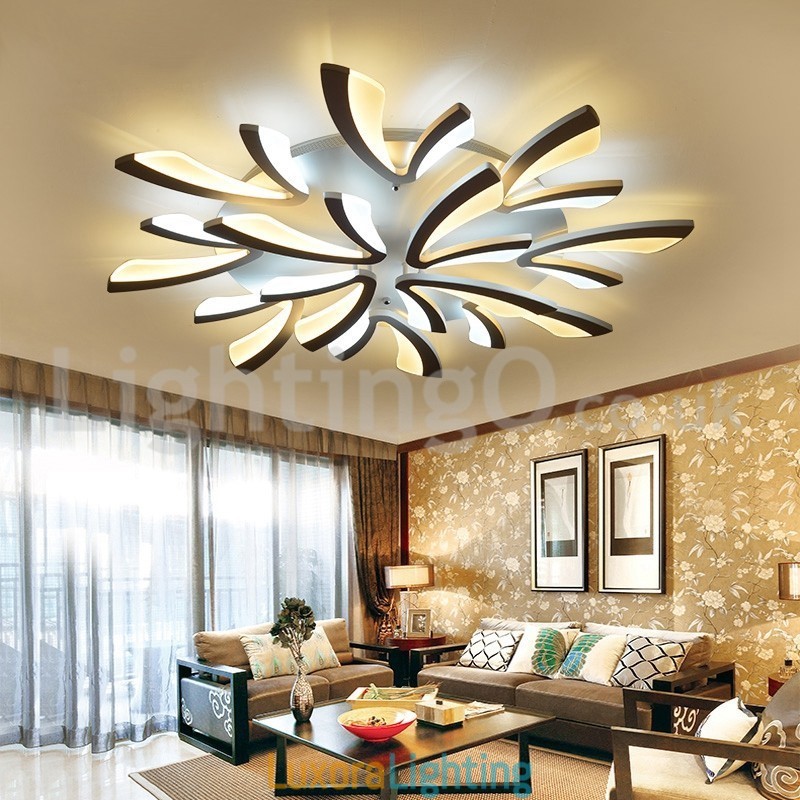 Designer Touch Decorative Newest 12 Lights Elegant Modern Flush Mount Ceiling Lights