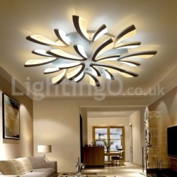 Designer Touch Decorative Newest 12 Lights Elegant Modern Flush Mount Ceiling Lights