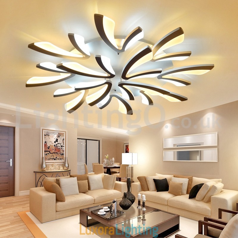 Designer Touch Decorative Newest 12 Lights Elegant Modern Flush Mount Ceiling Lights