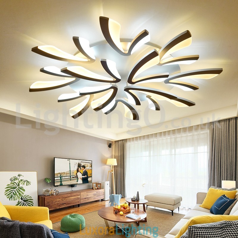 Designer Touch Decorative Newest 12 Lights Elegant Modern Flush Mount Ceiling Lights