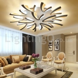 Designer Touch Decorative Personality 15 Lights Elegant Modern Flush Mount Ceiling Lights