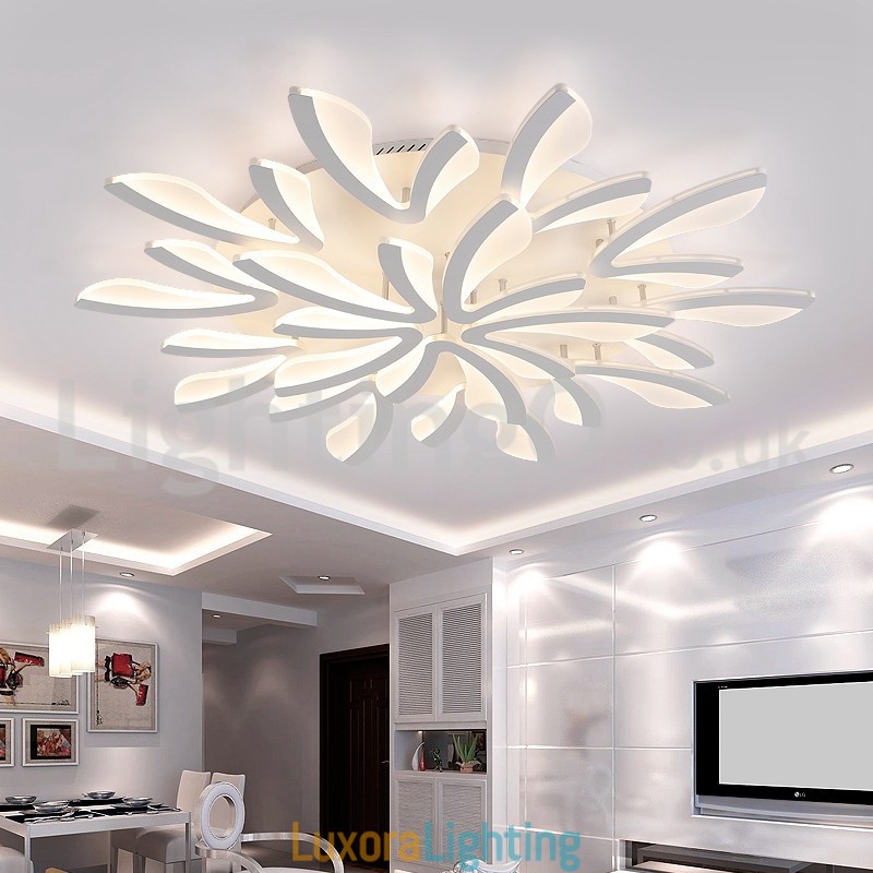 Designer Touch Decorative Personality 15 Lights Elegant Modern Flush Mount Ceiling Lights