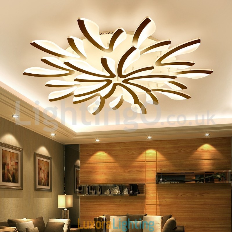 Designer Touch Decorative Personality 15 Lights Elegant Modern Flush Mount Ceiling Lights