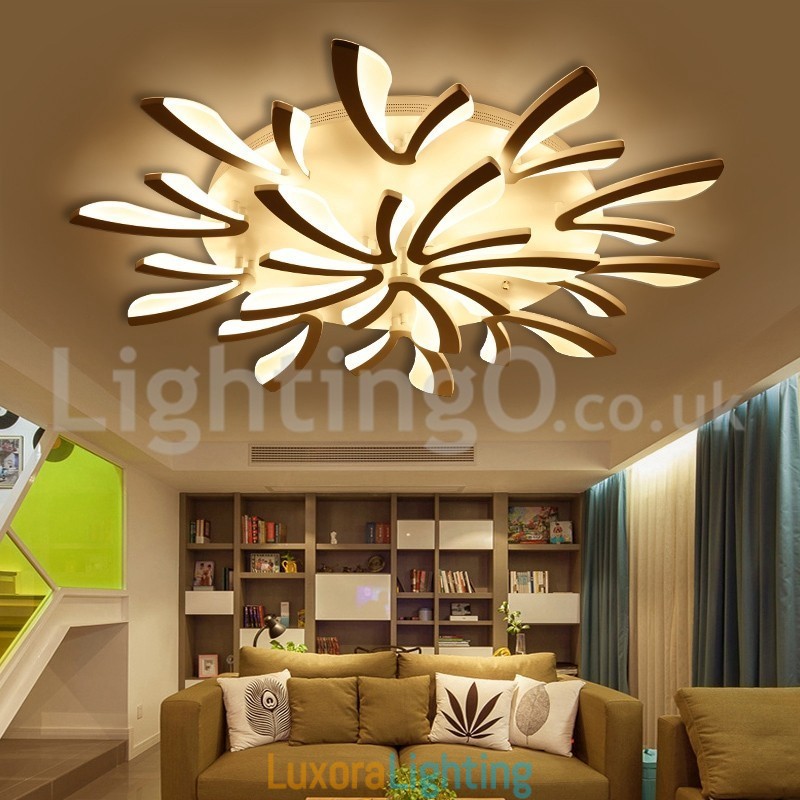 Designer Touch Decorative Personality 15 Lights Elegant Modern Flush Mount Ceiling Lights
