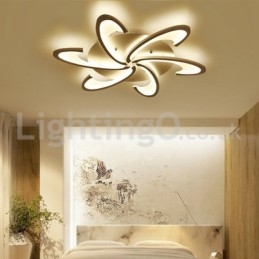 Designer Touch Decorative Cheap 6 Bulbs Modern Flush Mount Ceiling Lights
