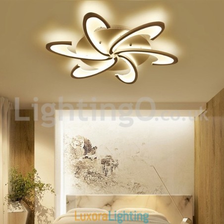 Designer Touch Decorative Cheap 6 Bulbs Modern Flush Mount Ceiling Lights