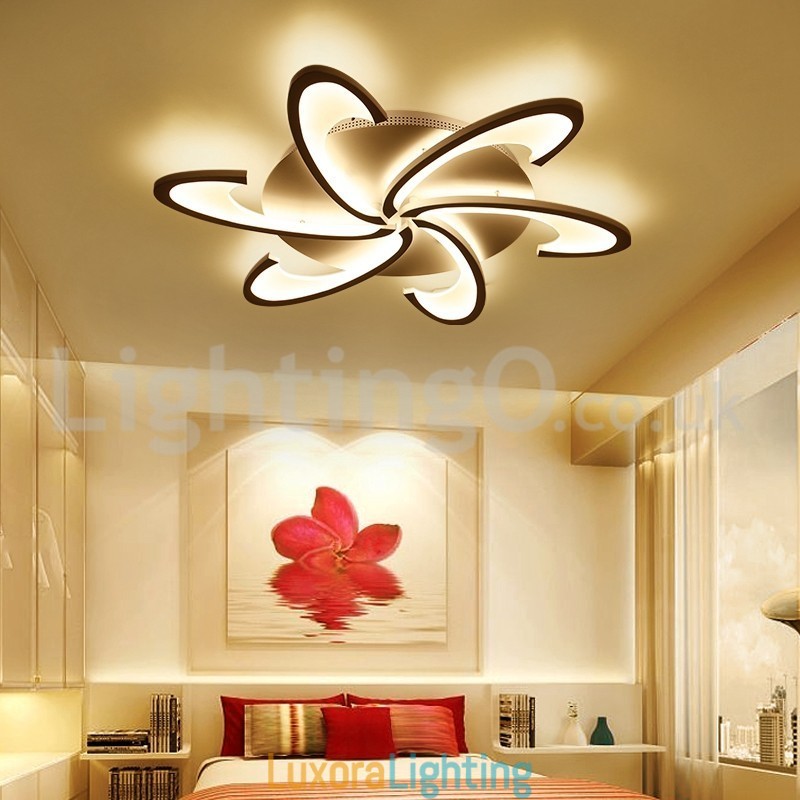 Designer Touch Decorative Cheap 6 Bulbs Modern Flush Mount Ceiling Lights