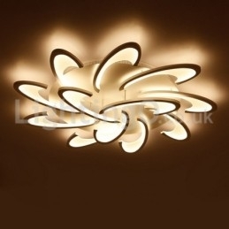Designer Touch Decorative Discount 12 Bulbs Contemporary Flush Mount Ceiling Lights