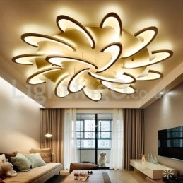 Designer Touch Decorative Discount 15 Bulbs Contemporary Flush Ceiling Lights