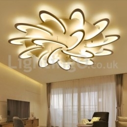 Designer Touch Decorative Discount 15 Bulbs Contemporary Flush Ceiling Lights