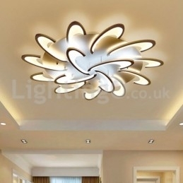 Designer Touch Decorative Discount 15 Bulbs Contemporary Flush Ceiling Lights