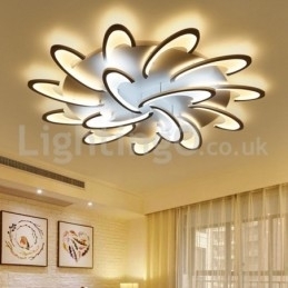 Designer Touch Decorative Discount 15 Bulbs Contemporary Flush Ceiling Lights