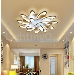 Designer Touch Decorative Discount 15 Bulbs Contemporary Flush Ceiling Lights