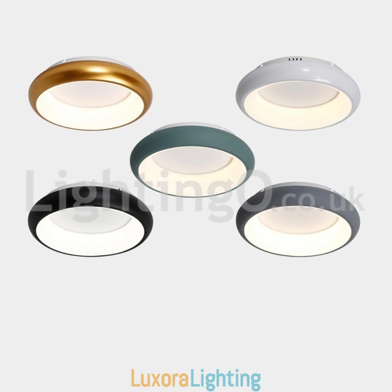 Designer Touch Decorative Modern Round Flush Mounted Ceiling Lights