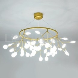 Designer Touch Decorative Luxury Post modern Round Fireflies Chandelier