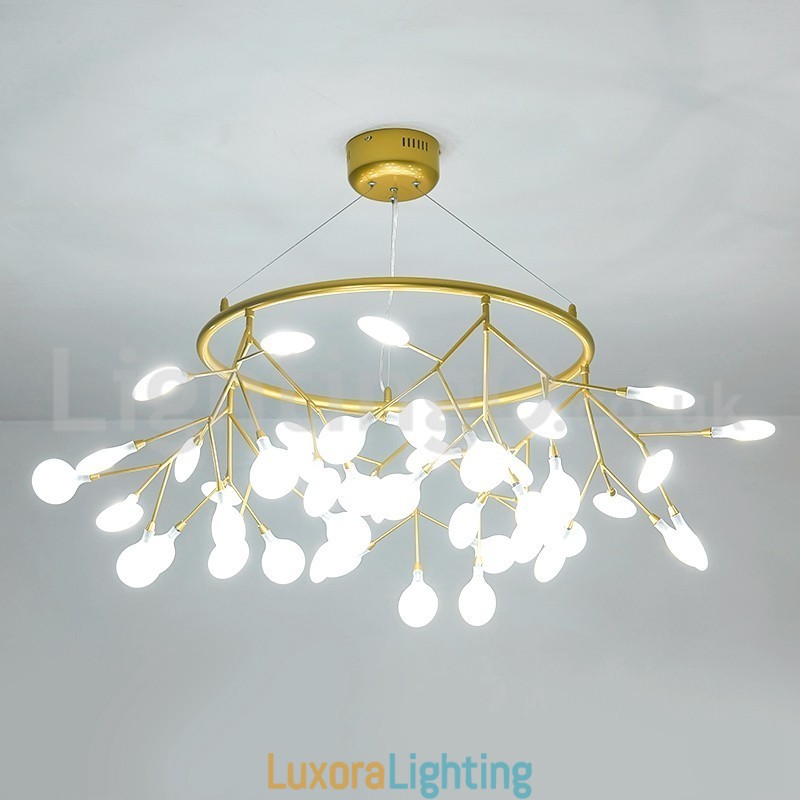 Designer Touch Decorative Luxury Post modern Round Fireflies Chandelier