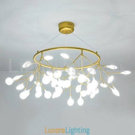 Designer Touch Decorative Luxury Post modern Round Fireflies Chandelier