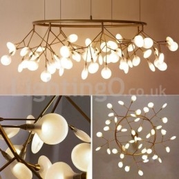 Designer Touch Decorative Luxury Post modern Round Fireflies Chandelier