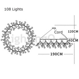 Designer Touch Decorative Luxury Post modern Round Fireflies Chandelier