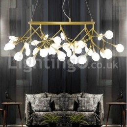 Designer Touch Decorative Luxury Post modern Round Fireflies Chandelier