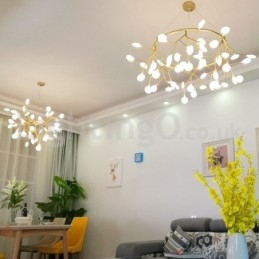Designer Touch Decorative Luxury Post modern Round Fireflies Chandelier