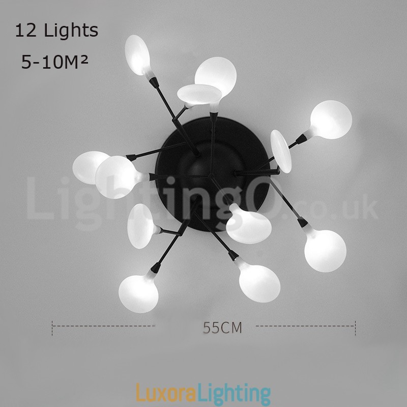 Designer Touch Decorative Firefly Flush Mounted Ceiling Light