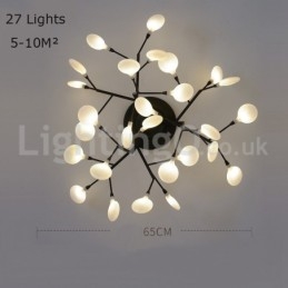 Designer Touch Decorative Firefly Flush Mounted Ceiling Light