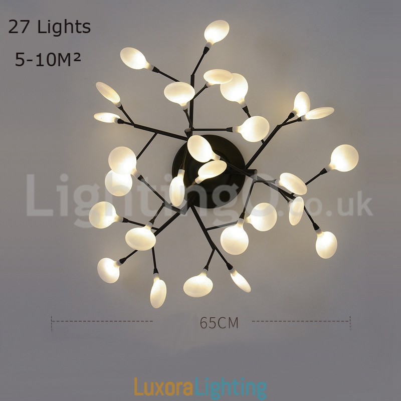 Designer Touch Decorative Firefly Flush Mounted Ceiling Light