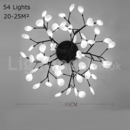 Designer Touch Decorative Firefly Flush Mounted Ceiling Light